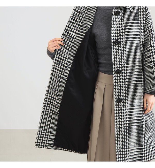 Demi-Luxe BEAMS 「MACKINTOSH / COLIIN グレンチェック コート」|ダッフルコート|