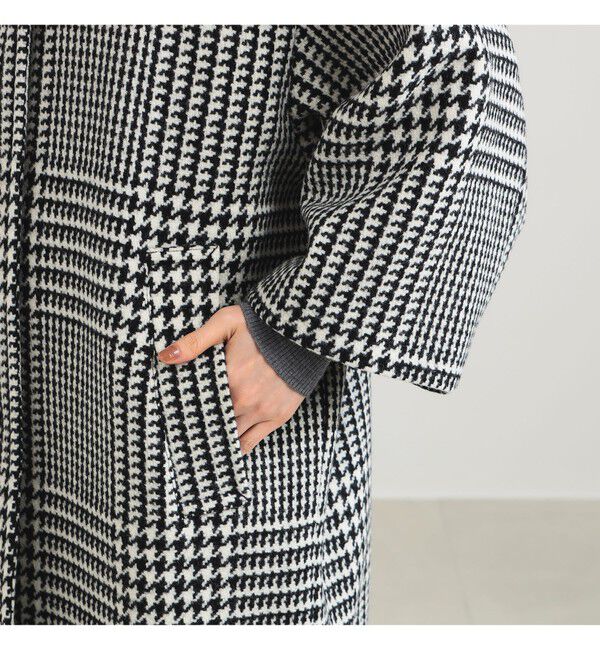 Demi-Luxe BEAMS 「MACKINTOSH / COLIIN グレンチェック コート」|ダッフルコート|