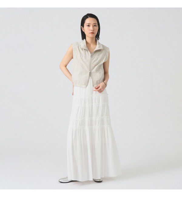 Ray BEAMS 「スタンドカラー ジップ ベスト」|ベスト・ジレ|