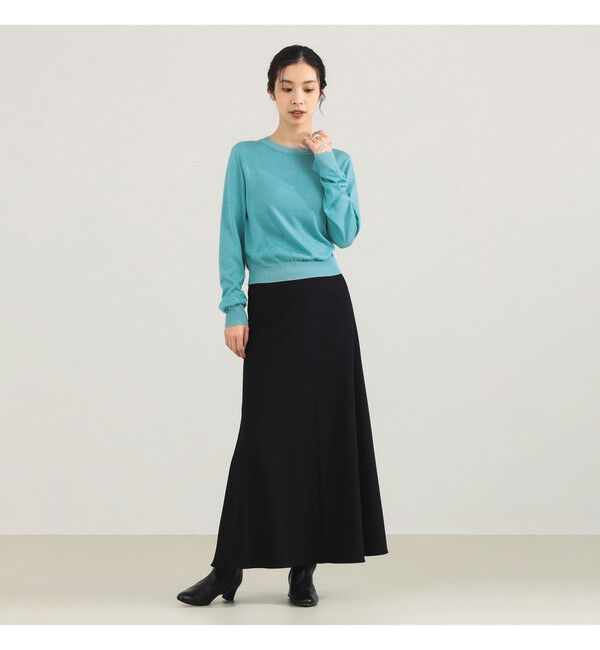 Demi-Luxe BEAMS 「TAN / テンセルウール ロングスリーブ Tシャツ」|ニット・セーター|