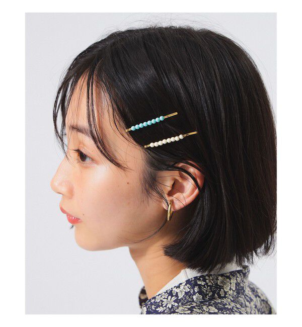 BEAMSBOY「ラッカーパール ヘアピン 2セット」|その他|SAX&times;WHITE