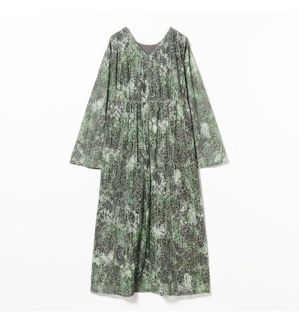 Ray BEAMS 「RBS / ペイズリー レース プリント ワンピース」|ワンピース|