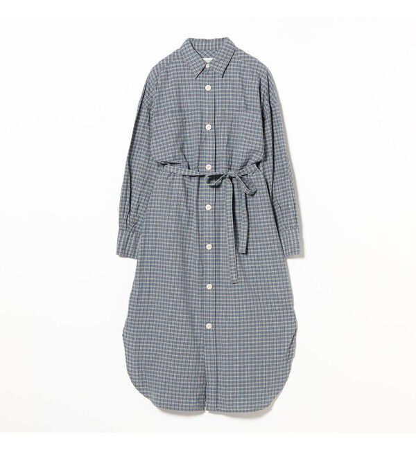BEAMSBOY「ワーク チェック ワンピース」|ワンピース|