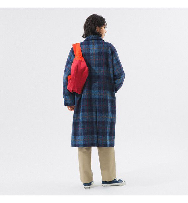 BEAMSBOY「ハリス バルマカン コート」|ダッフルコート|
