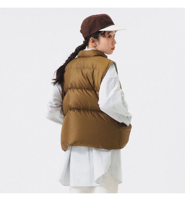 BEAMSBOY「リバーシブル ダウン ベスト」|ベスト・ジレ|