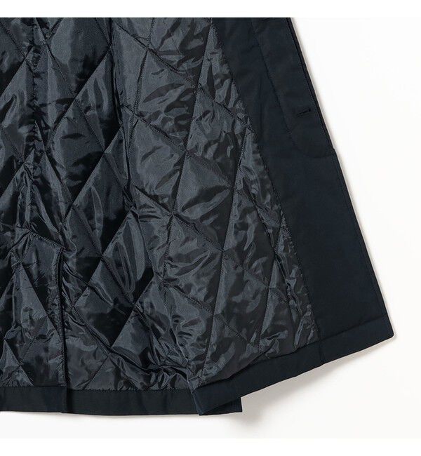 BEAMSBOY「コットン ポリエステル シャンブレー ステンカラー コート」|ダッフルコート|