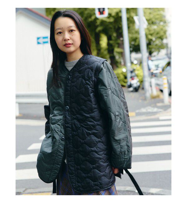 BEAMSBOY「クレイジー デタッチ スリーブ ライナー」|ブルゾン・スタジャン|