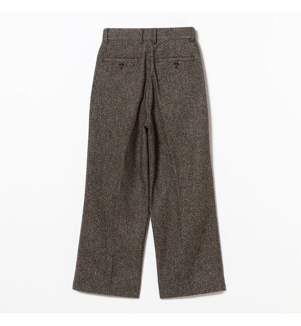 BEAMSBOY「ツイード ワイド スラックス」|スラックス|