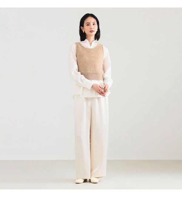 Demi-Luxe BEAMS 「モヘヤ ニット ベスト」|ニット・セーター|