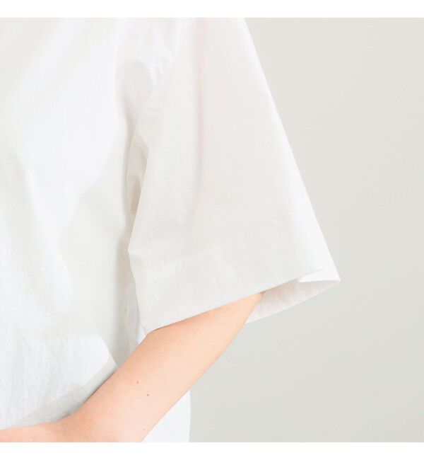 Demi-Luxe BEAMS 「AK+1 / ハーフスリーブ コットン シャツ」|シャツ・ブラウス|