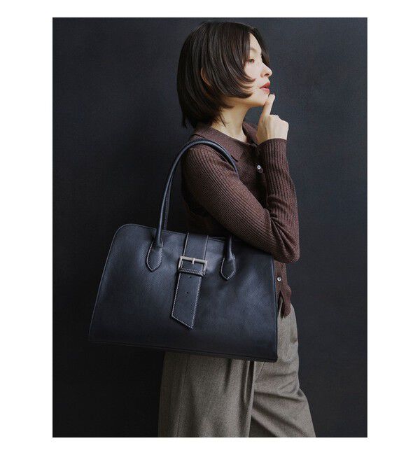 Ray BEAMS 「RBS / ベルテッド トート バッグ」|その他|BLACK