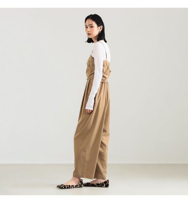 Demi-Luxe BEAMS 「キュプラ ドレープ オールインワン」|オールインワン|