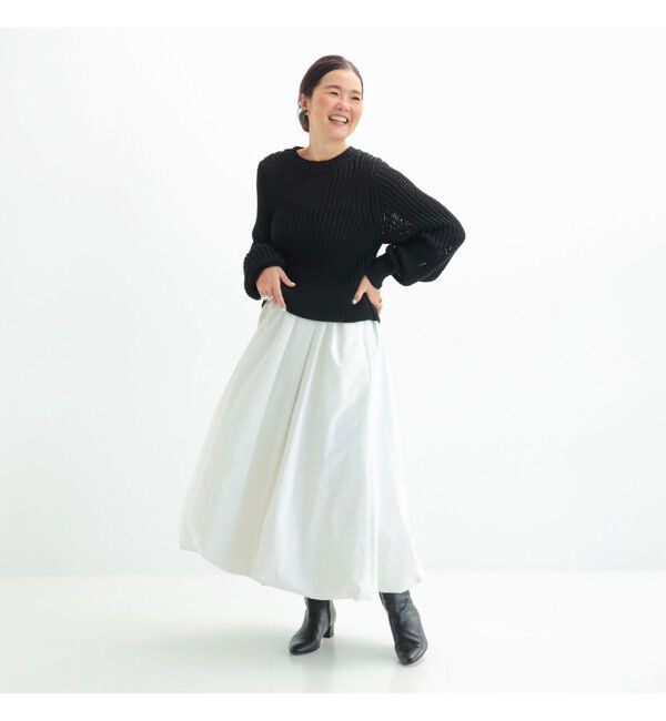 Demi-Luxe BEAMS 「畦編み ニット プルオーバー.M」|ニット・セーター|