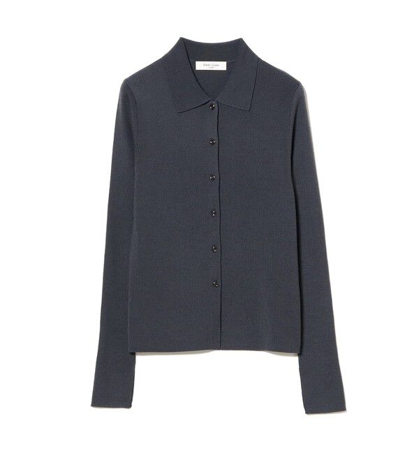 Demi-Luxe BEAMS 「ポリエステル ウール ポロ カーディガン」|ニット・セーター|
