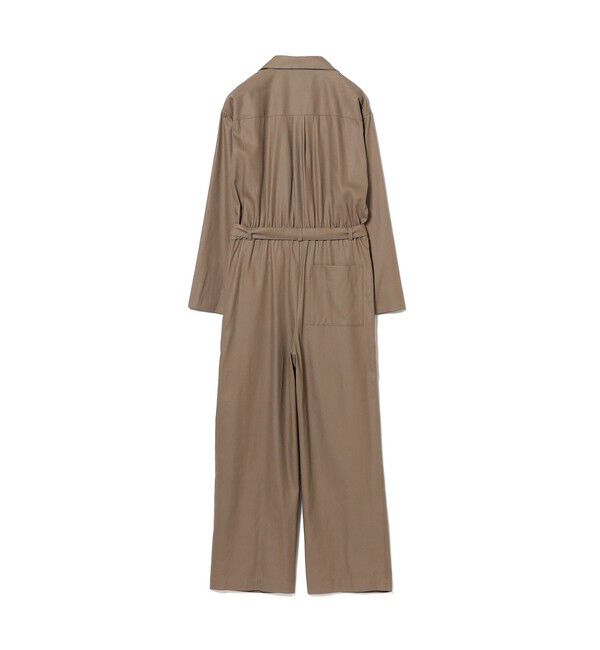Demi-Luxe BEAMS 「スキッパー ギャバ ジャンプスーツ」|オールインワン|