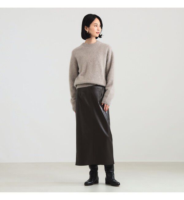 Demi-Luxe BEAMS 「ヤク フォックス ロングスリーブ プルオーバーニット」|ニット・セーター|