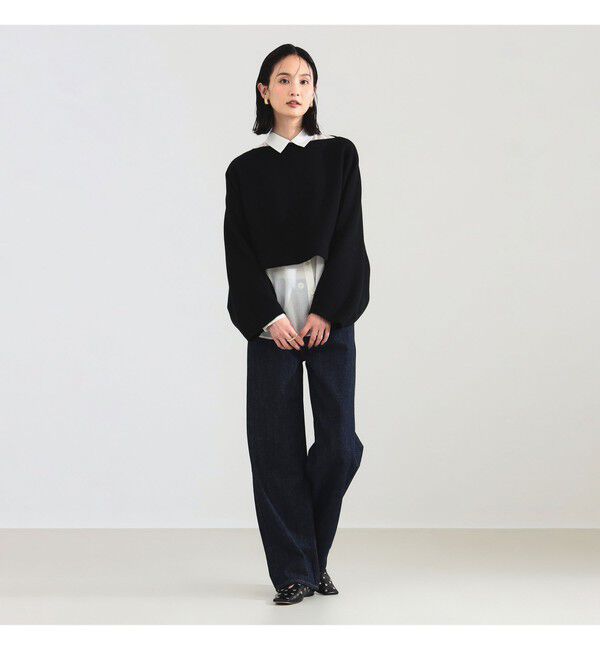 Demi-Luxe BEAMS 「	クロップド 2WAY ニット」|ニット・セーター|