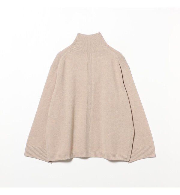 Demi-Luxe BEAMS 「ウール ナイロン ハイネック ニット」|ニット・セーター|