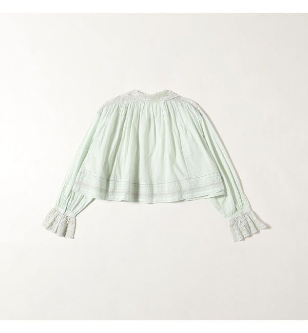 BEAMSBOY「ヴィンテージ レース ブラウス」|シャツ・ブラウス|