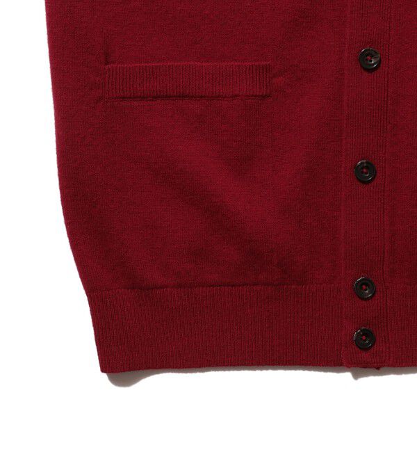 BEAMS PLUS「BEAMS PLUS / Button Knit Vest Solid」|ニット・セーター|