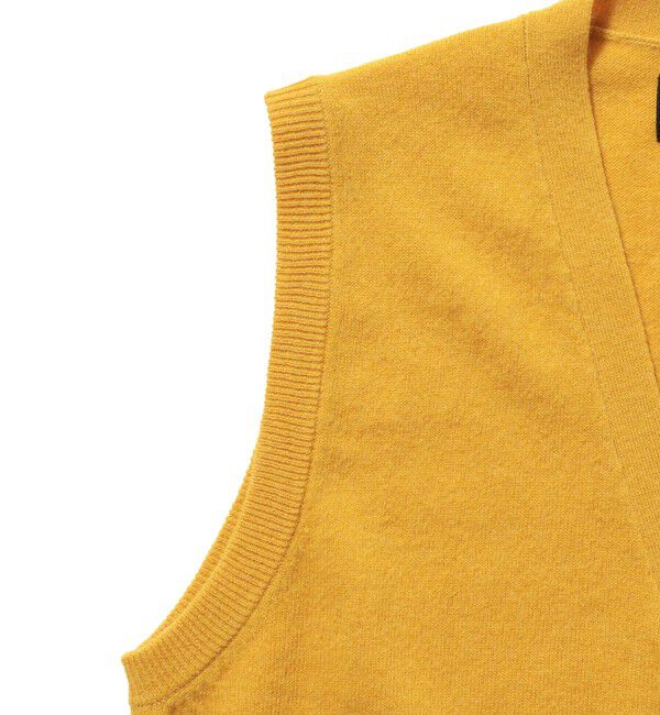 BEAMS PLUS「BEAMS PLUS / Button Knit Vest Solid」|ニット・セーター|