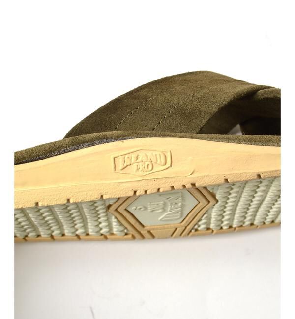 SHIPS「ISLAND SLIPPER: SHIPS(シップス) 別注 クロスストラップ サンダル」|サンダル|