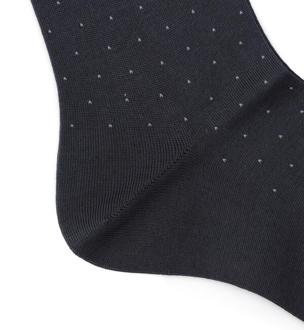 SHIPS「SHIPS: コットン ピンドット ドレス ソックス」|ソックス|