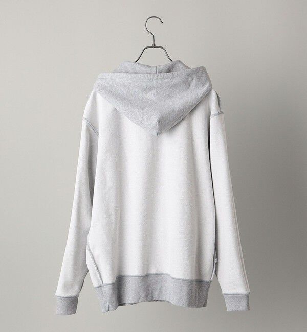 SHIPS「【WEB限定】SHIPS: マイクロ SHIPS 刺繍 ロゴ 裏毛 スウェット ジップ パーカー」|パーカー|