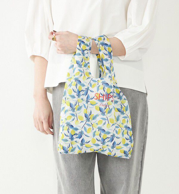 SHIPS Colors 「SHIPS Colors:〈手洗い可能〉リサイクル エコバッグ (S)」|エコバッグ|