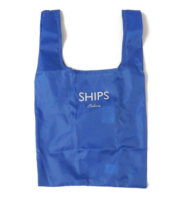 SHIPS Colors 「SHIPS Colors:〈手洗い可能〉リサイクル エコバッグ (S)」|エコバッグ|ブルー