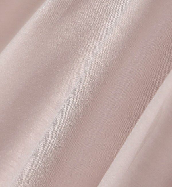 SHIPS for women「《一部追加予約》〈手洗い可能〉オーガンジー リボン ブラウス」|シャツ・ブラウス|