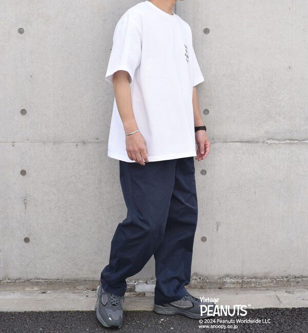 SHIPS any「SHIPS any: SNOOPY コラボ カルチャー グラフィック バック プリント Tシャツ◇」|Tシャツ・カットソー|