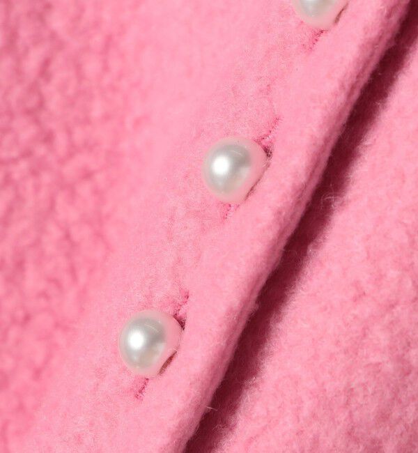 SHIPS for women「〈手洗い可能〉パール モチーフ ボタン ジャッカル カーディガン」|カーディガン|
