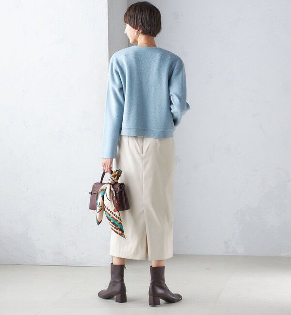 SHIPS for women「〈手洗い可能〉パール モチーフ ボタン ジャッカル カーディガン」|カーディガン|