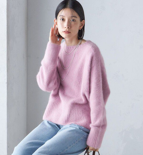 SHIPS for women「〈手洗い可能〉FOX クルーネック プルオーバー」|ニット・セーター|