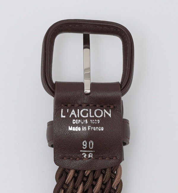 SHIPS「【SHIPS別注】 L&rsquo;AIGLON: 手編み メランジ メッシュ ベルト」|ベルト|