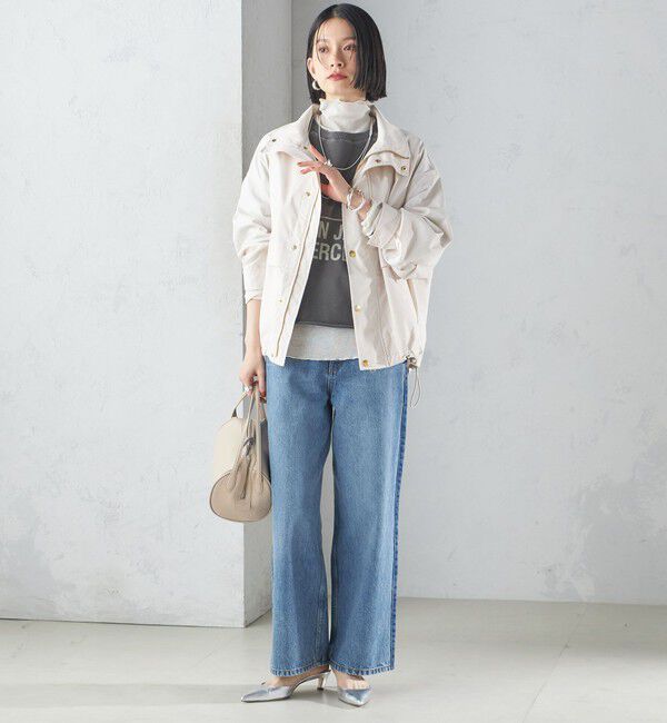 SHIPS for women「〈洗濯機可能〉LIMONTA EAST 中綿 ベスト付き ナイロン ブルゾン」|ブルゾン・スタジャン|