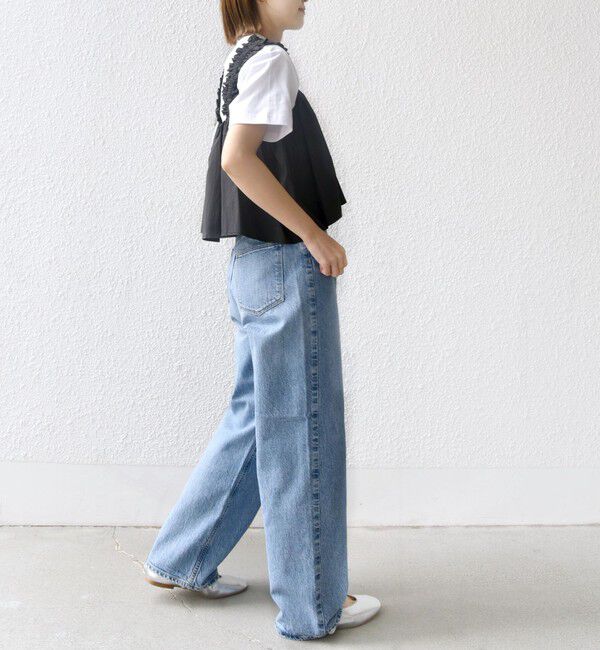 SHIPS for women「【WEB限定】〈洗濯機可能〉ショルダー フリル キャミソール」|シャツ・ブラウス|