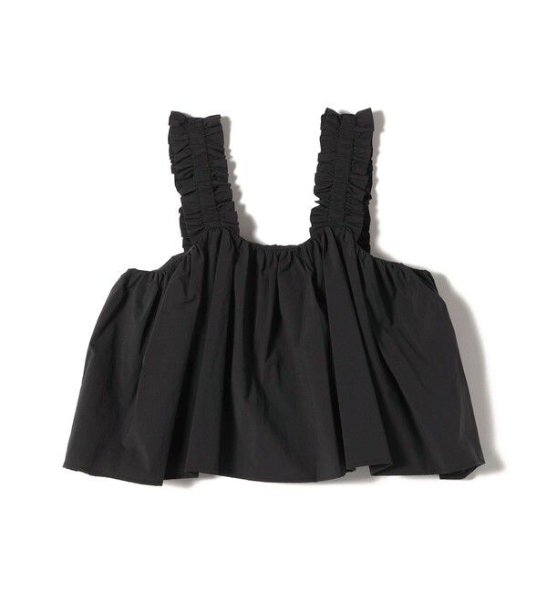 SHIPS for women「【WEB限定】〈洗濯機可能〉ショルダー フリル キャミソール」|シャツ・ブラウス|