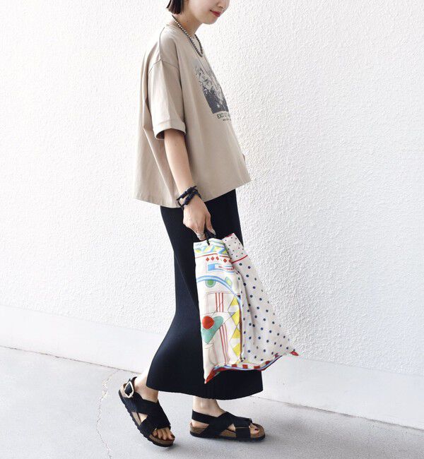 SHIPS for women「【SHIPS別注】81BRANCA:フォト ワイド TEE」|Tシャツ・カットソー|