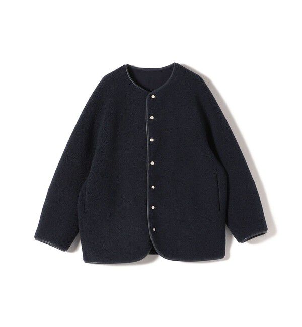 SHIPS for women「【一部WEB限定】〈手洗い可能〉NEW リバーシブル ボア ブルゾン」|ブルゾン・スタジャン|