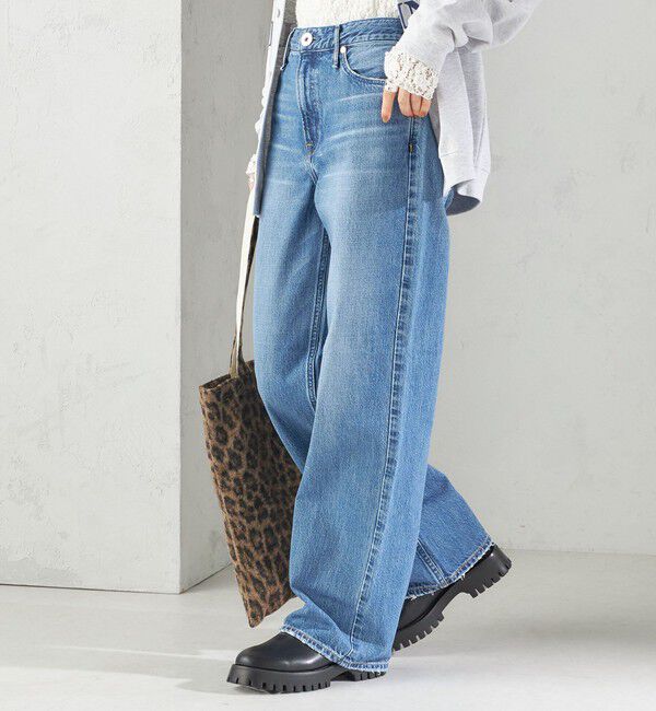 SHIPS for women「upper hights:THE NIECE MIDRISE」|デニム|