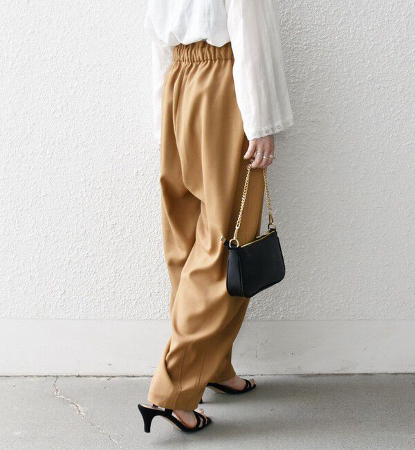 SHIPS any「SHIPS any:〈洗濯機可能〉ウーステッド サスペンダー付き バルーン パンツ」|その他|