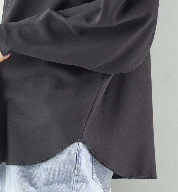 SHIPS for women「〈手洗い可能〉前後 2WAY シアー ドルマン ブラウス」|シャツ・ブラウス|