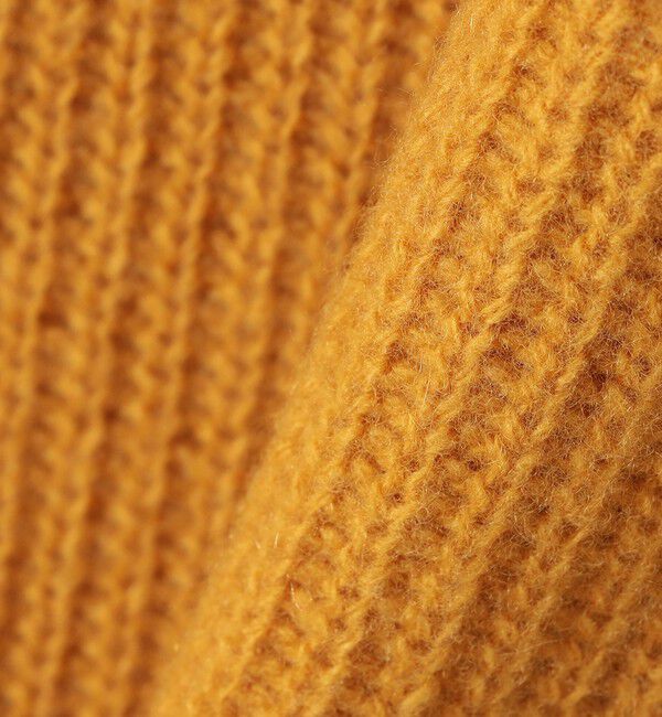 SHIPS any「SHIPS any:〈手洗い可能〉AQUA カシミヤ ミックス ポロ ニット」|ニット・セーター|