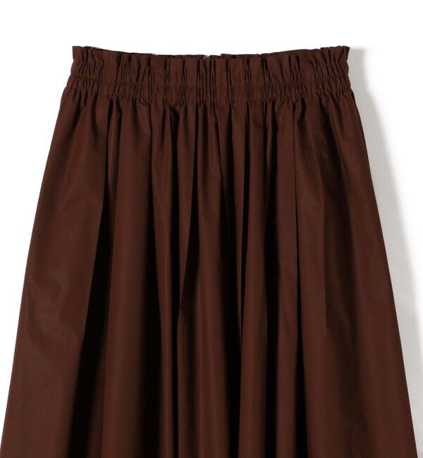 SHIPS for women「〈手洗い可能〉タイプライター チンツ タック ギャザー スカート」|スカート|