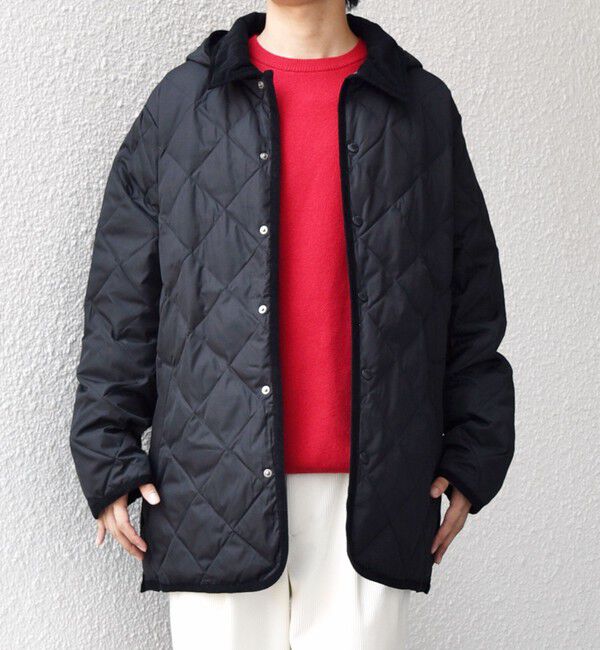 SHIPS any「【SHIPS any別注】TAION:〈手洗い可能〉ダイヤキルト ダウン ハーフコート 25AW◇」|ダウン|