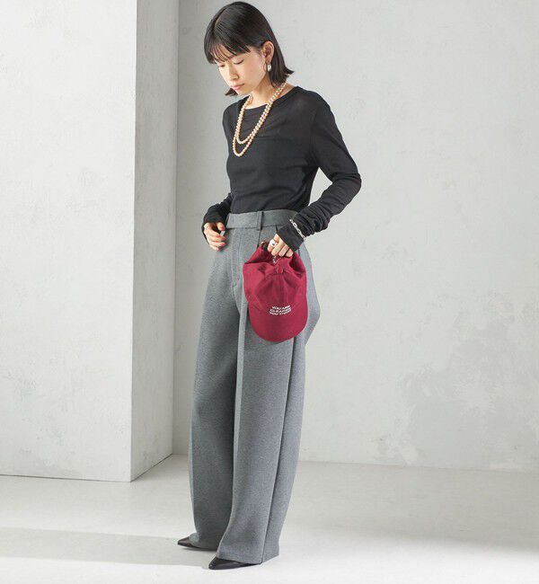 SHIPS for women「s.oyamadaコラボ:〈手洗い可能〉シアー テレコ ロング スリーブ TEE」|Tシャツ・カットソー|