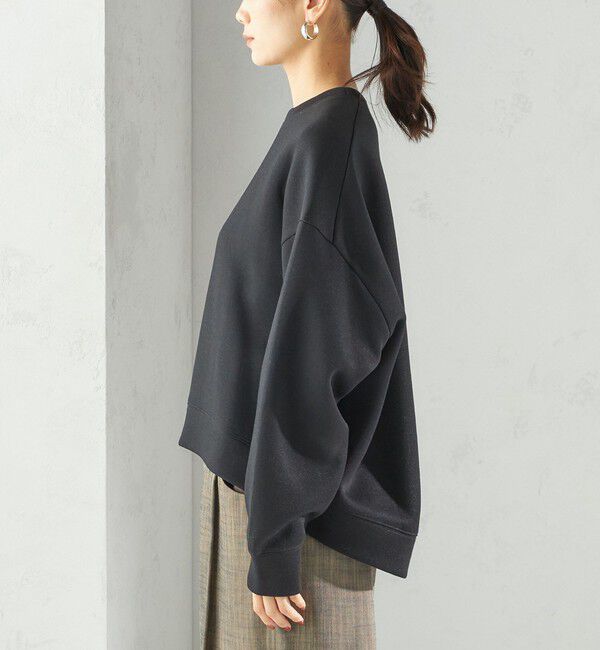 SHIPS for women「〈手洗い可能〉ラメ ダンボール カットソー」|Tシャツ・カットソー|