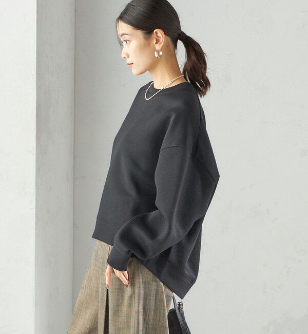 SHIPS for women「〈手洗い可能〉ラメ ダンボール カットソー」|Tシャツ・カットソー|